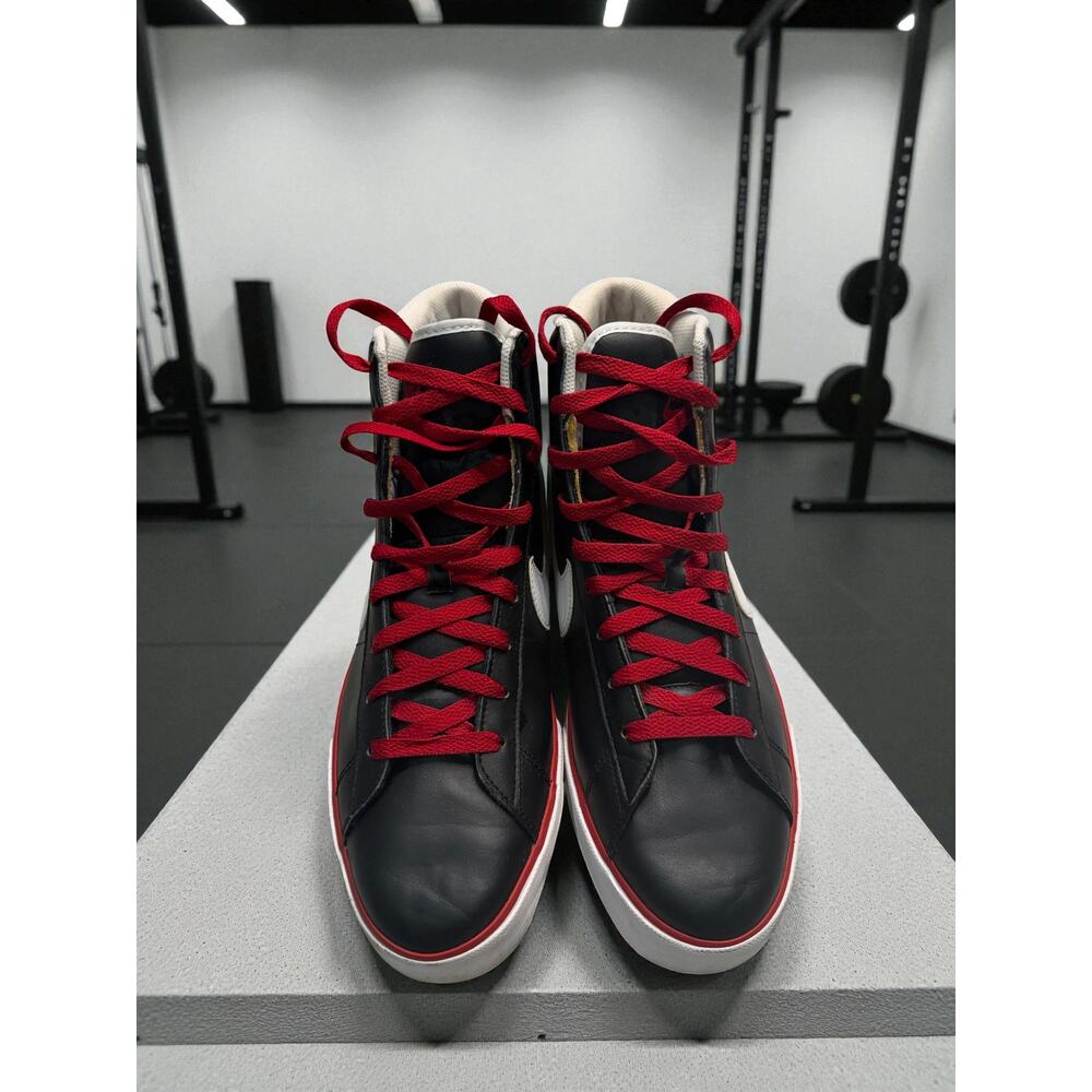 Nike Blazer Mid Black/White/Red - Men’s Size 13